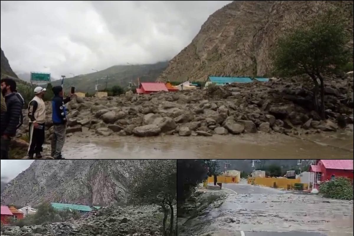 Cloudburst Video : लाहौल स्पीति में बादल फटने से आया जलजला सड़कों पर पानी की तरह बहने लगा मलबा