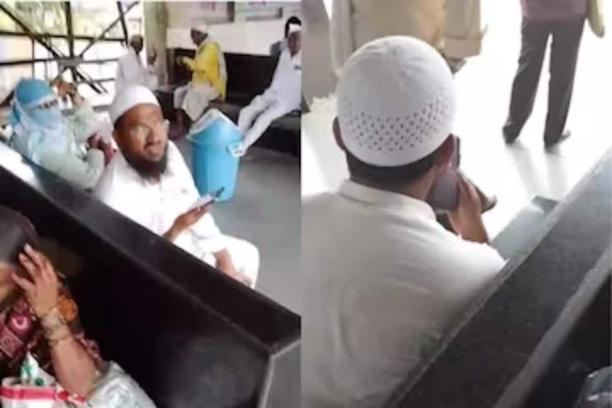 काम धर्म का, कांड अधर्म का! भीड़ में फोन निकालकर गंदी वीडियो चलाने लगा मौलवी