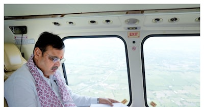 भजन लाल शर्मा ने बाढ़ पीड़ित इलाकों का दौरा किया