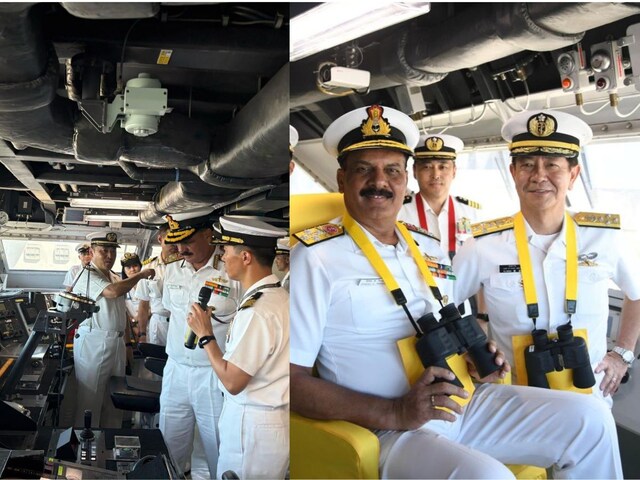 Look at China, Navy Chief arrives in Japan to strengthen defense relationship with Japan