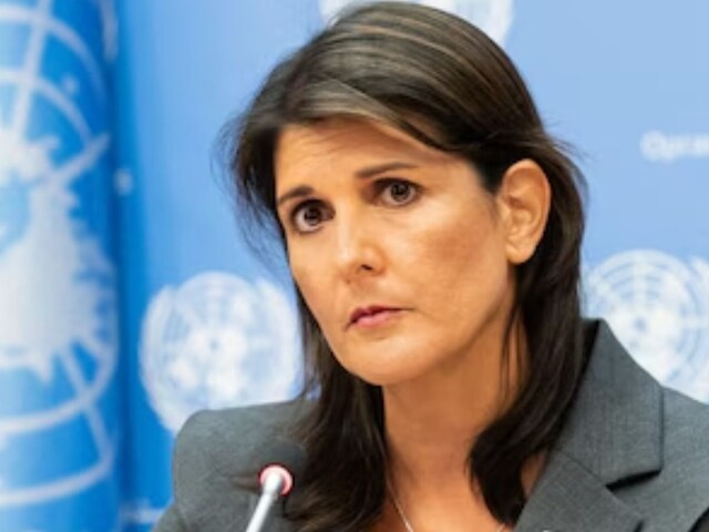 Trump surrounded in the house on tariff war, Nikki Haley's warning- Do not burn the relationship