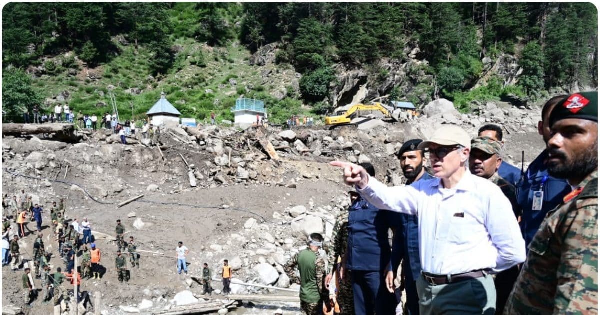 Kishtwar Cloudburst Latest Unpdate । Shri Machail Mata Yatra । Omar Abdullah Chishoti । मचैल माता यात्रा पर पहले 400 लोग आते थे और अब हजारों आ रहे… किश्तवाड़ के चशोती पहुंचे उमर अब्दुल्ला ने क्या कहा?