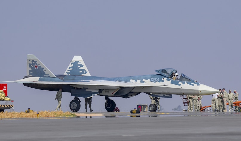 Russia's Multi-Role Fighter Aircraft Su-57 Russia's Multi-Role Fighter Aircraft Su-57