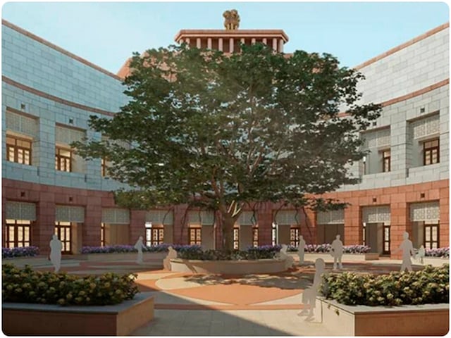 नए संसद भवन के 'गज द्वार' का सुनहरा पेड़ कैसे बना खतरा? SPG ने लिया बड़ा फैसला नए संसद भवन के 'गज द्वार' का सुनहरा पेड़ कैसे बना खतरा? SPG ने लिया बड़ा फैसला