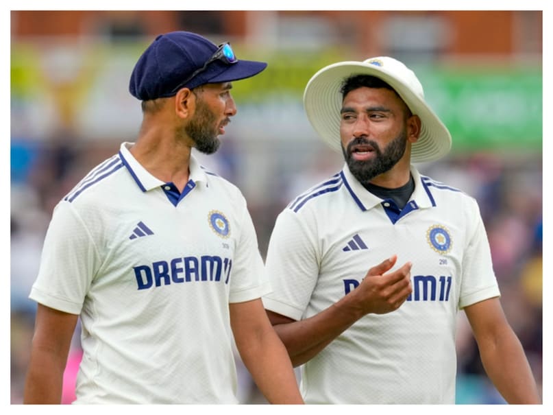 Famous Krishna and Mohammad Siraj took a total of 17 wickets in the fifth Test.