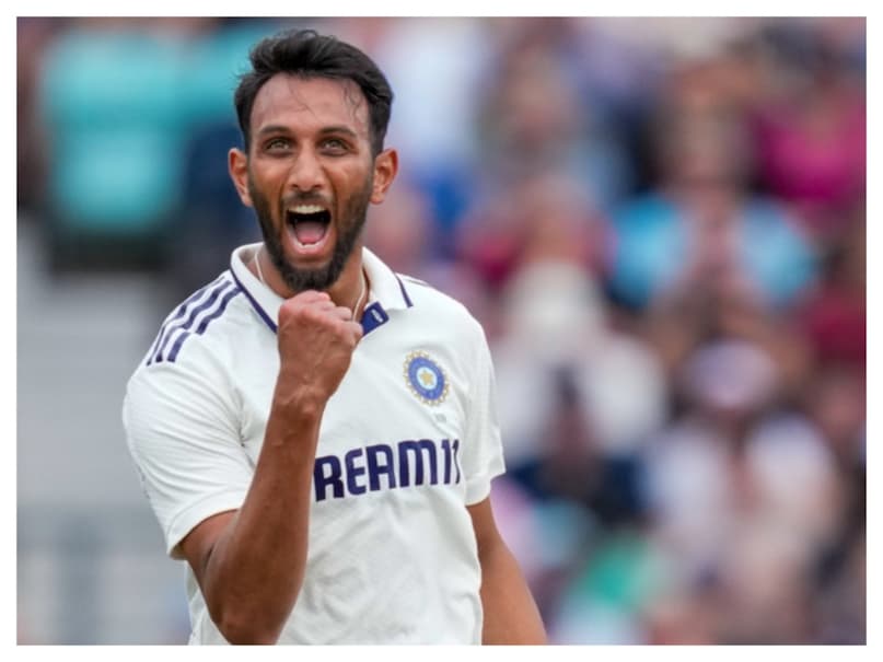 प्रसिद्ध कृष्णा ने इंग्लैंड के खिलाफ पांचवें टेस्ट में 8 विकेट झटके.