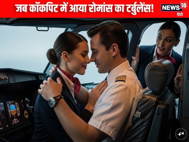 ऑटो मोड में था प्लेन, एयरहॉस्टेस संग पायलट करने लगा रोमांस, जानें कॉकपिट का सच