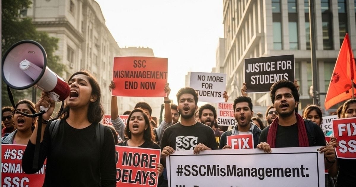 SSC परीक्षा के खिलाफ विरोध प्रदर्शन क्यों हो रहा है? देशभर में मचा बवाल