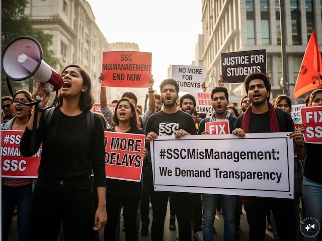 SSC परीक्षा के खिलाफ विरोध प्रदर्शन क्यों हो रहा है? देशभर में मचा बवाल SSC परीक्षा के खिलाफ विरोध प्रदर्शन क्यों हो रहा है? देशभर में मचा बवाल