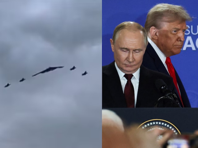 Why F-35 thundered in the sky as soon as Putin reaches Alaska? America showed strength Why F-35 thundered in the sky as soon as Putin reaches Alaska? America showed strength