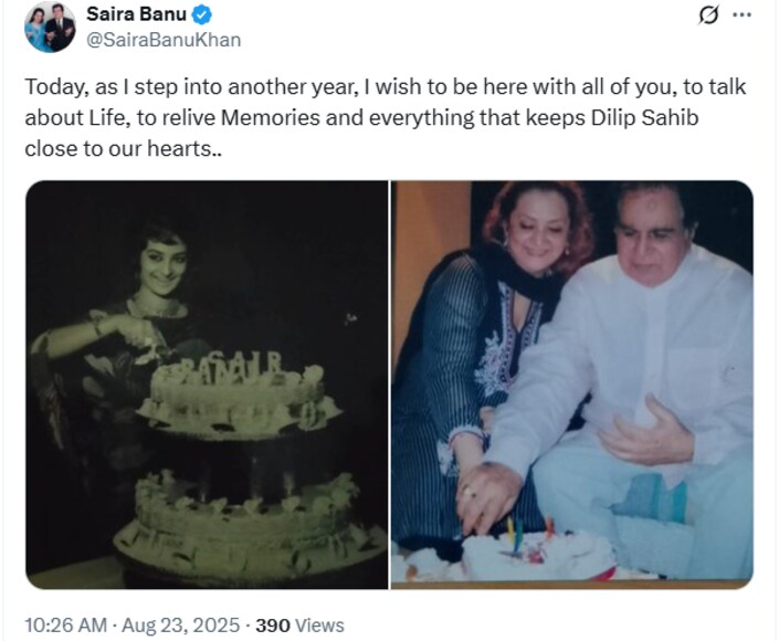 Saira Banu post
