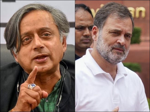 'ऐसा कुछ नहीं, हम सबको पता है', राहुल के 'डेड इकॉनमी' वाले बयान पर थरूर का वार