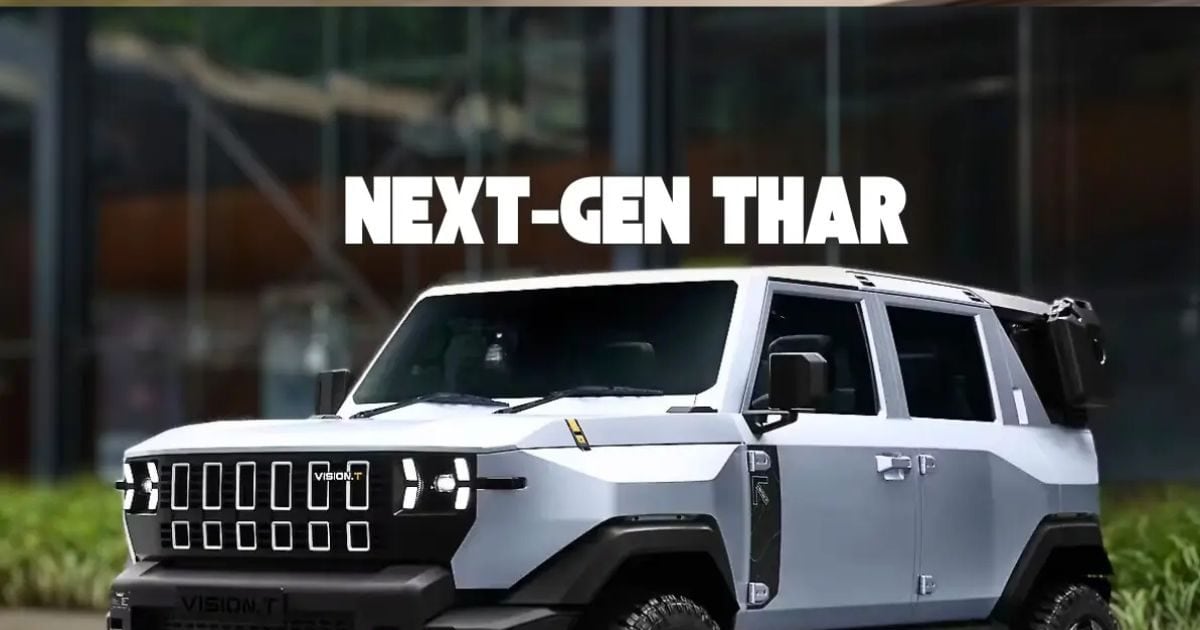 How will Mahindra Thar Electric look like? SUV will be equipped with powerful features, company introduced concept