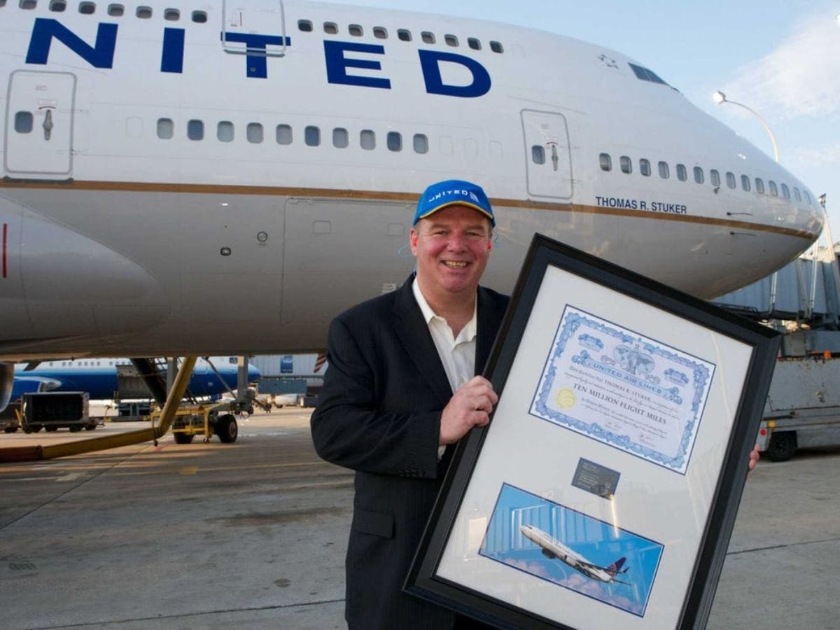 Tom Stuker Story of Worlds Most Frequent Flyer United Airlines Lifetime Pass Tom Stuker Story of Worlds Most Frequent Flyer United Airlines Lifetime Pass