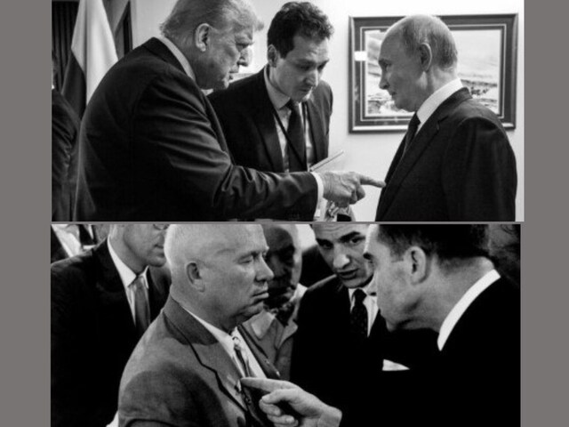 पुतिन की ओर उंगली, ख्रुश्चेव की याद... निक्सन की नकल क्‍यों कर रहे ट्रंप?