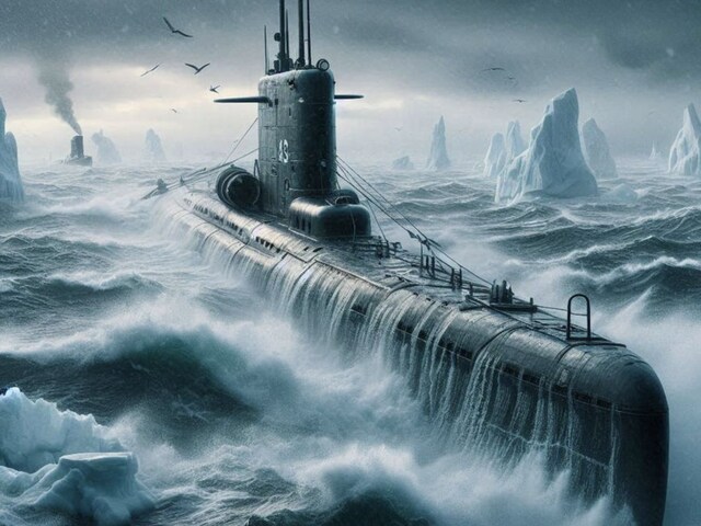 इधर ट्रंप ने तैनात की सबमरीन, उधर पुतिन-जिनपिंग ने उतारी घातक वॉरशिप..