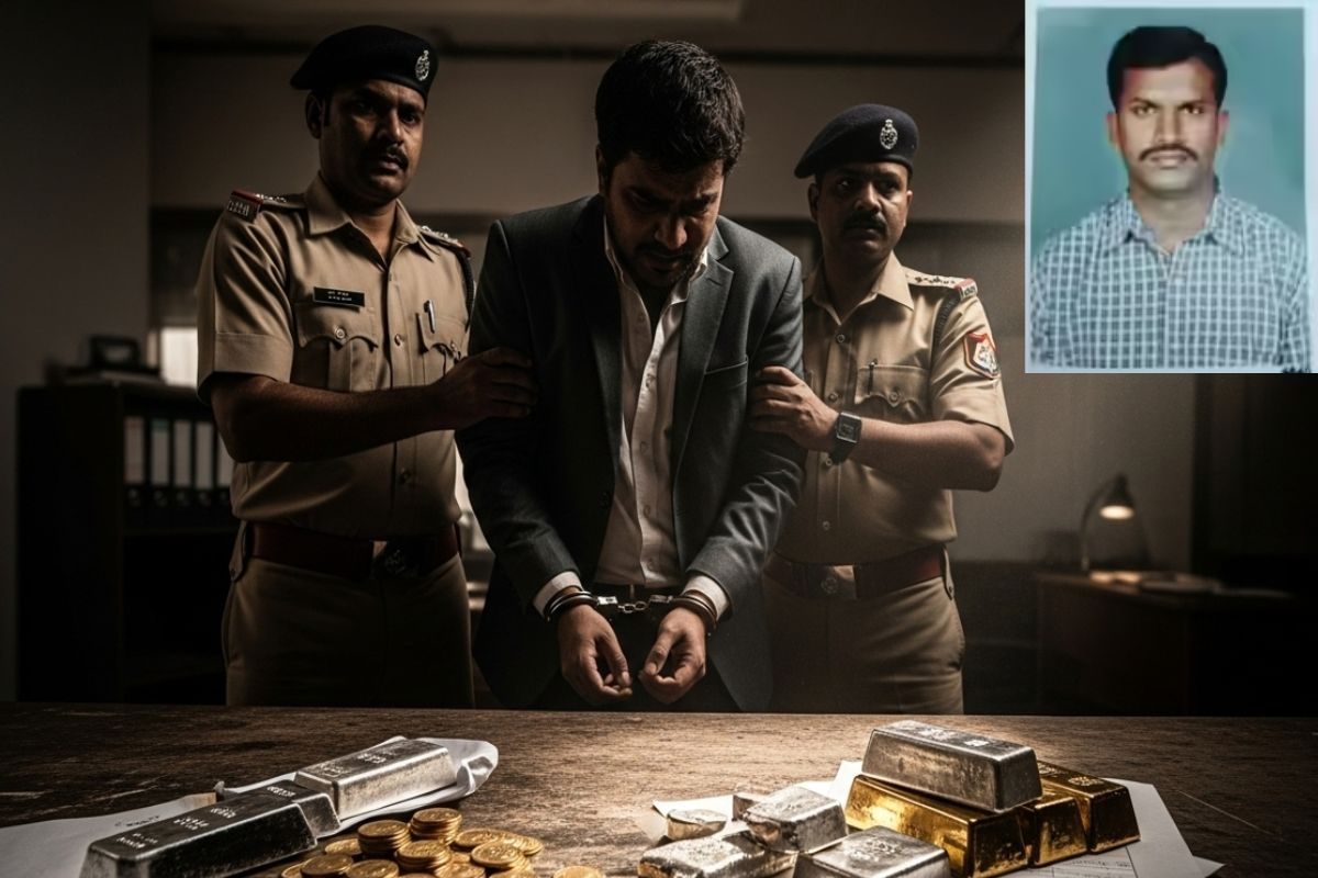 मैनेजर ने ही लूटा मालिक का खजाना 5 साल से लगा रहा चूना उड़ाए 89 लाख के गहने
