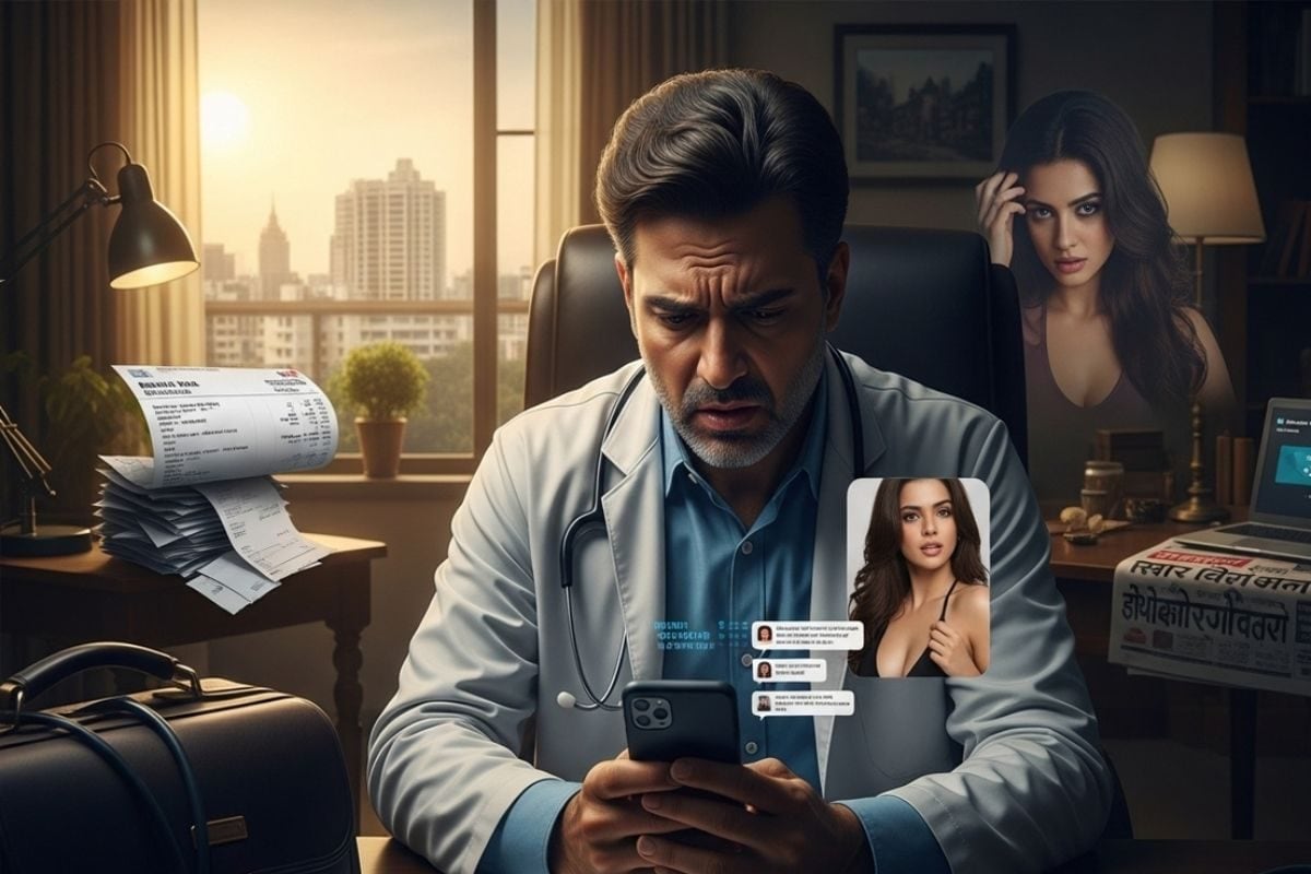 MBBS छात्रा की अश्लील बातों में फंसा डॉक्टर, न्यूड वीडियो के बदले लूटे 95 लाख