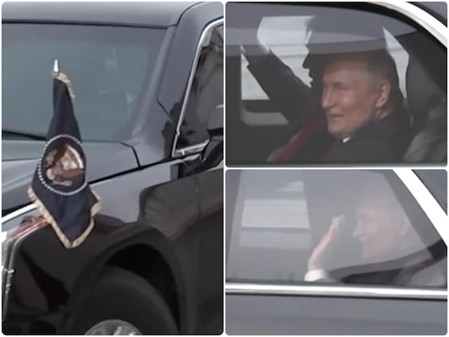 What happened .. When Trump called to sit in 'Beast', Putin left his limos What happened .. When Trump called to sit in 'Beast', Putin left his limos