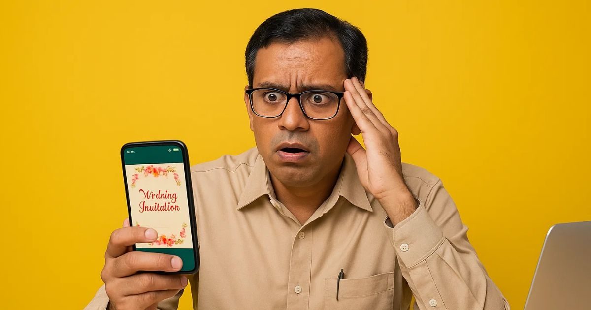 Tach – शादी में जरूर आना… शख्स को मिला न्योता, व्हाट्सएप मैसेज खोलते ही वो हुआ, जो नहीं होना चाहिए था