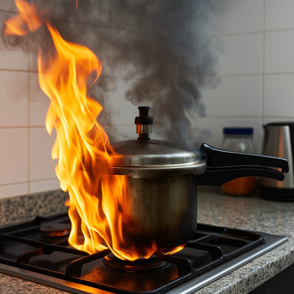 How to Prevent Pressure Cooker Blast. How to use a pressure cooker properly, how to save from bursting 4