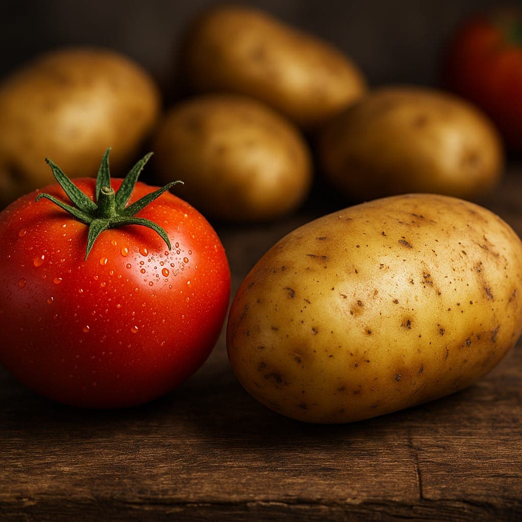 History of Potato and Tomato in India. History of potato and tomato in India 2