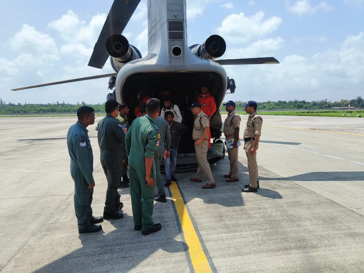 UTTARKASHI CLOUD BURST RESCUE OPERATION