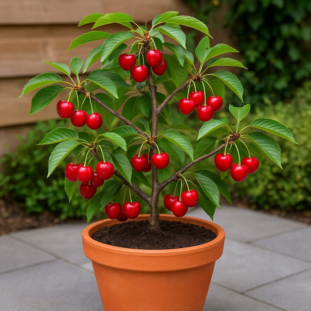 How to grow cherry at home. Easy way to grow cherries in pot at home 2