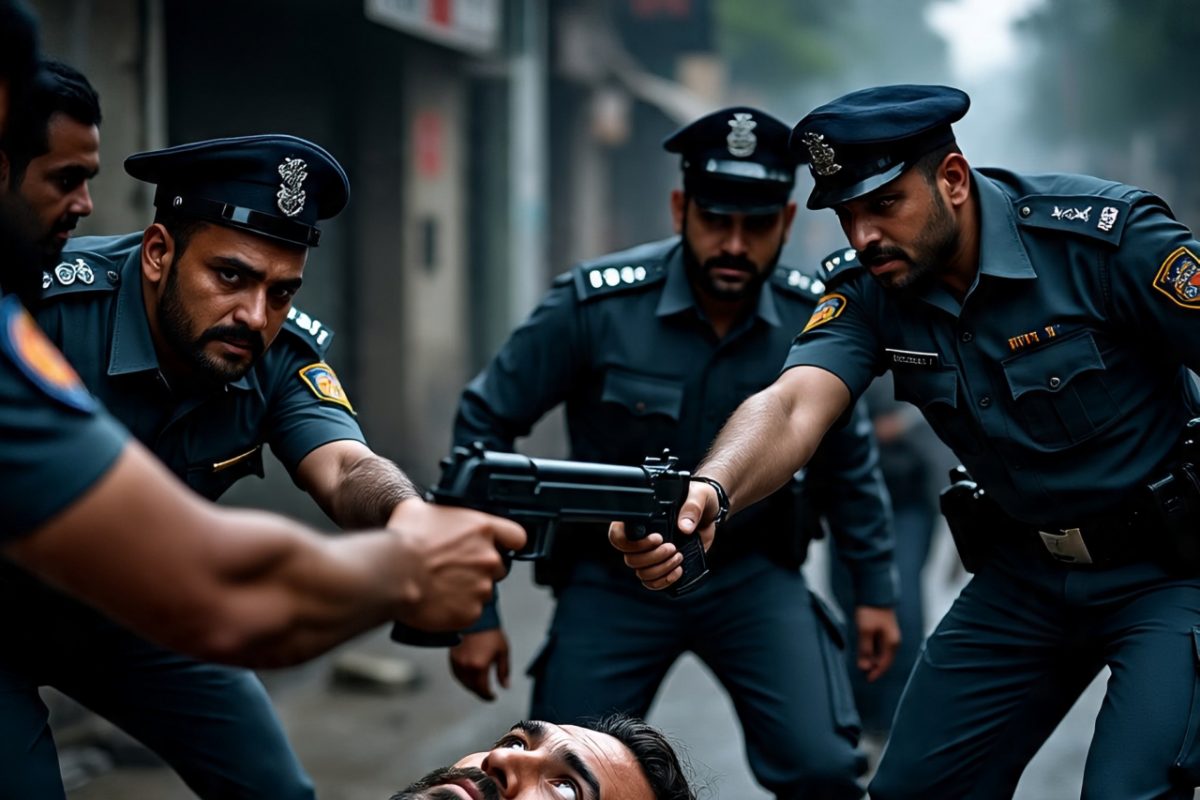 नवादा पुलिस और बदमाशों के बीच मुठभेड़, गोली लगने से 1 बदमाश गिरफ्तार
