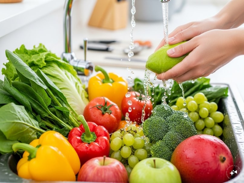 Vegetable wash tips, how to wash vegetables and fruits, how to wash vegetables and fruits, right way to wash vegetables in rain, how to clean fruits and vegetables at home