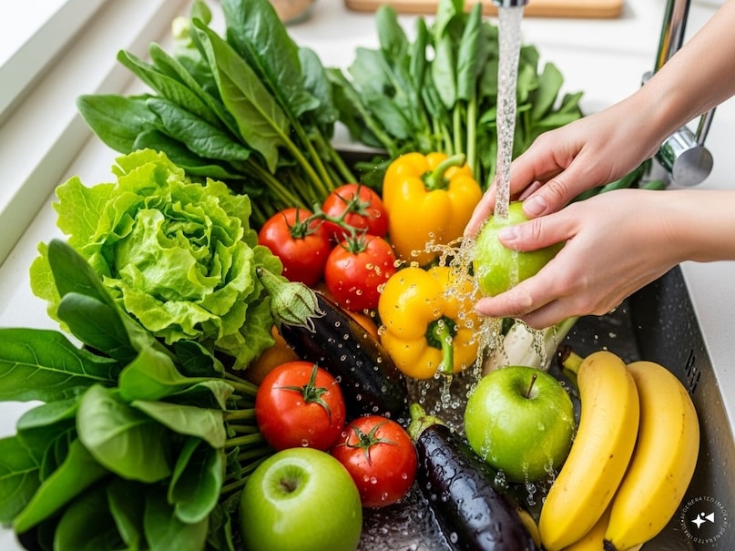 Vegetable wash tips, how to wash vegetables and fruits, how to wash vegetables and fruits, right way to wash vegetables in rain, how to clean fruits and vegetables at home