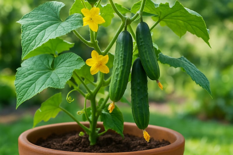 How to grow cucumber at home, how to grow cucumber in pots, cucumber gardening tips, terrace gardening cucumber, balcony gardening cucumber, method of growing cucumber at home, Grow Cucumber in Pot, ORGANIC CUCUCUMBER ANT HOME