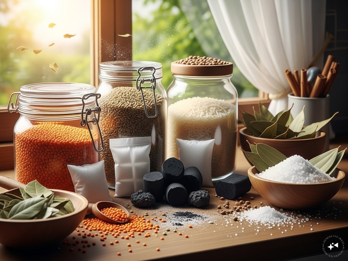 How to keep spices safe in Rainy Season. Easy home remedies to protect spices and ration in the rain 3