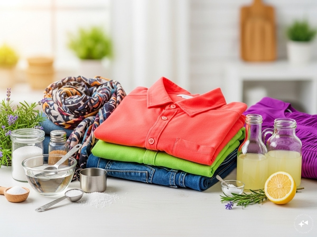 How to Keep Clothes color safe. How to stop the color of new clothes faded 3