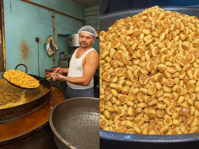 See how famous Maharashtrian Snack Bhakarwadi is made in viral video See how famous Maharashtrian Snack Bhakarwadi is made in viral video