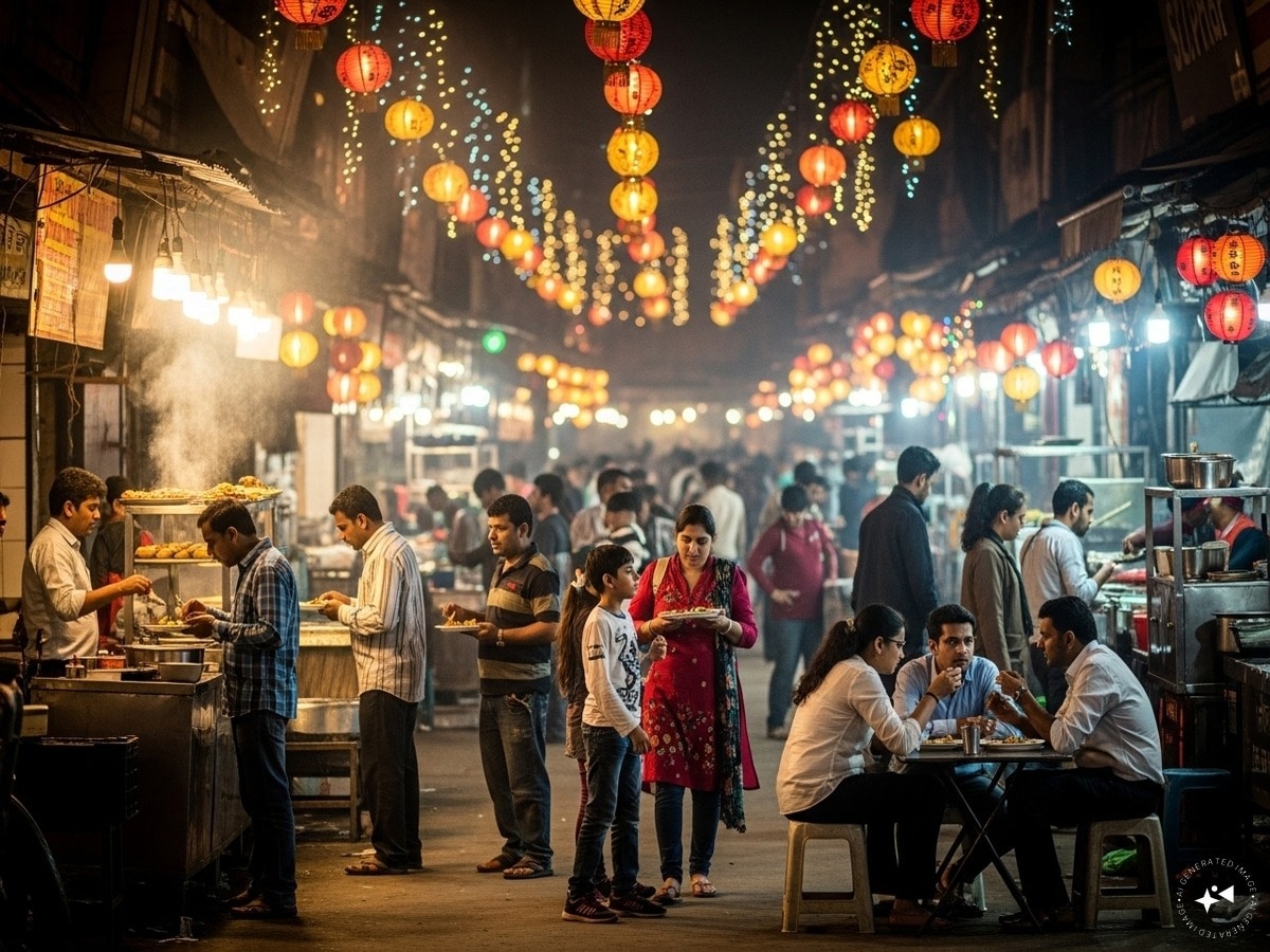 Best Street Food Places in Delhi. List of top 10 street food markets of Delhi 3