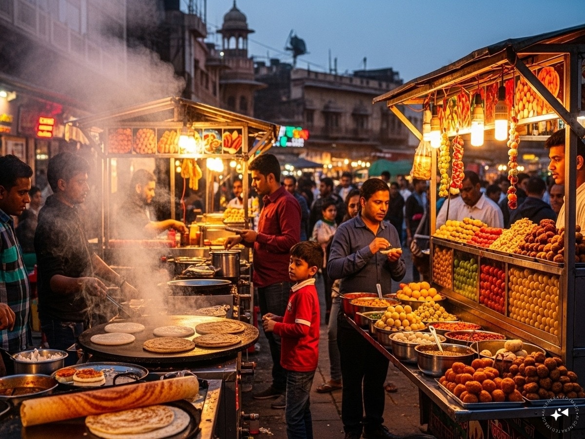 Best Street Food Places in Delhi. List of top 10 street food markets of Delhi 7