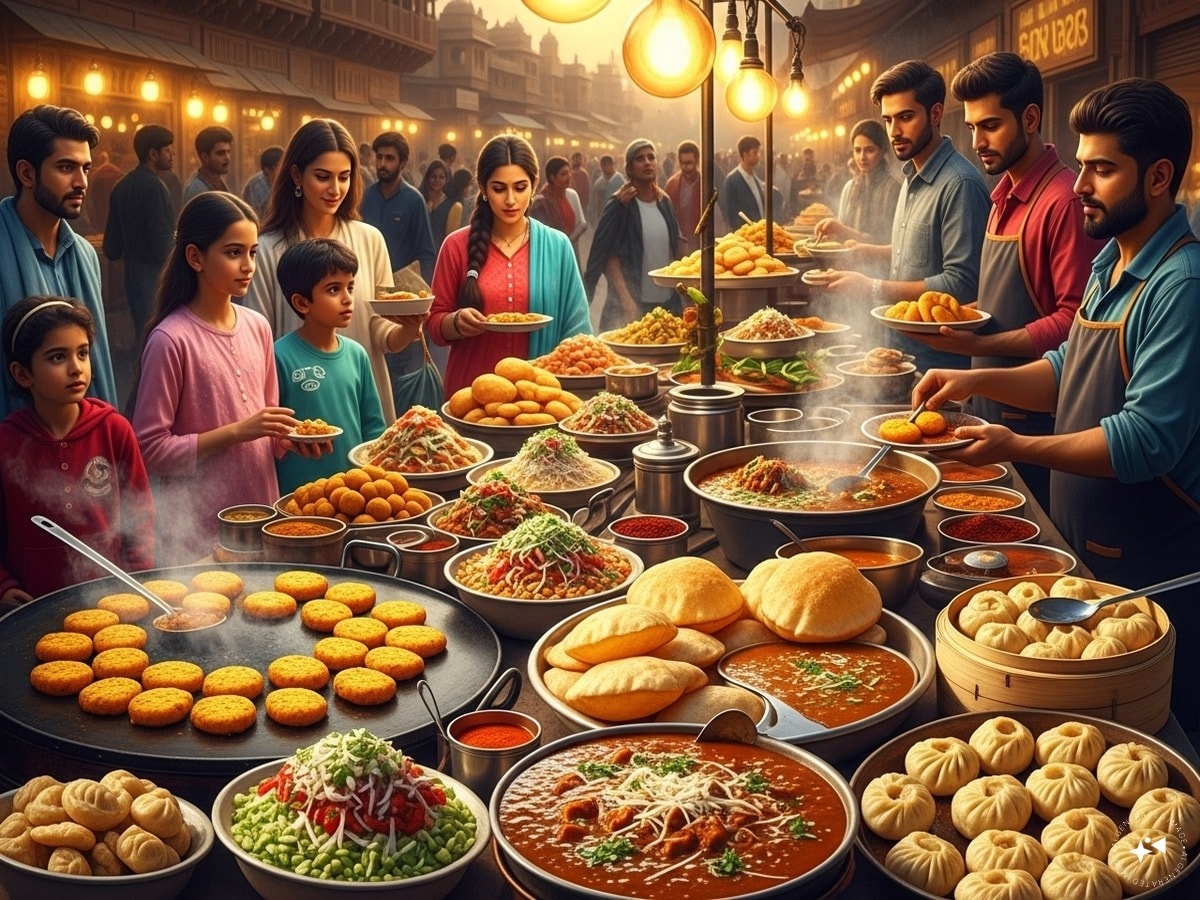 Best Street Food Places in Delhi. List of top 10 street food markets of Delhi 11