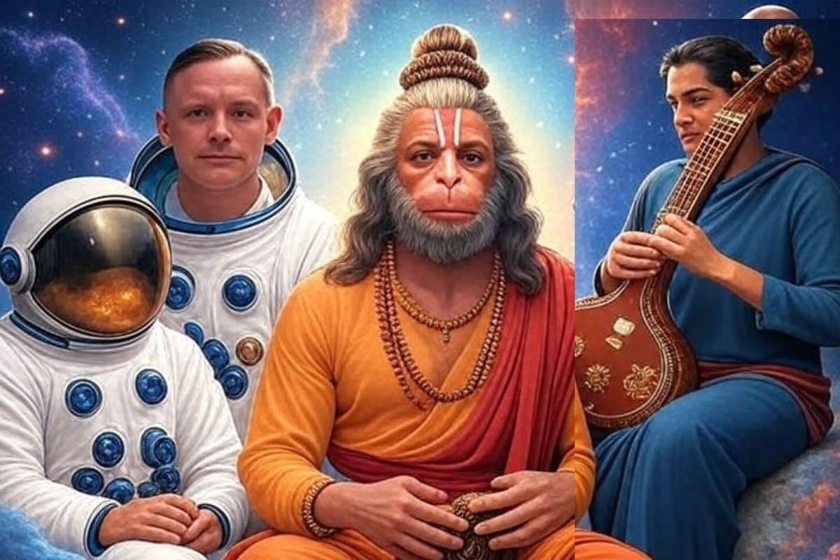 पहला अंतरिक्ष यात्री कौन हनुमान जी आर्मस्ट्रॉंग ही क्यों नारद जी भी तो हैं