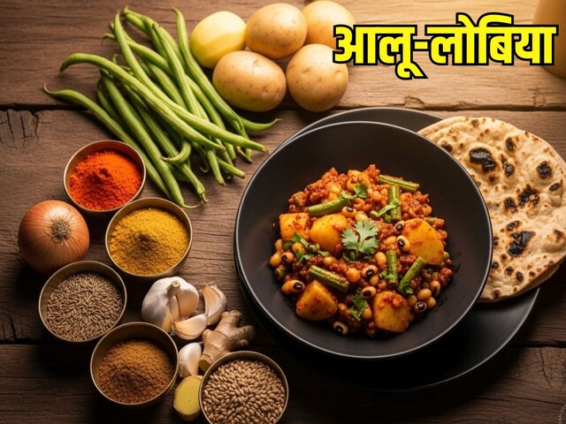 मिनटों में ऐसे बनाएं लोबिया-आलू मसाला, स्वाद में फेल हो जाएंगी महंगी सब्जियां!