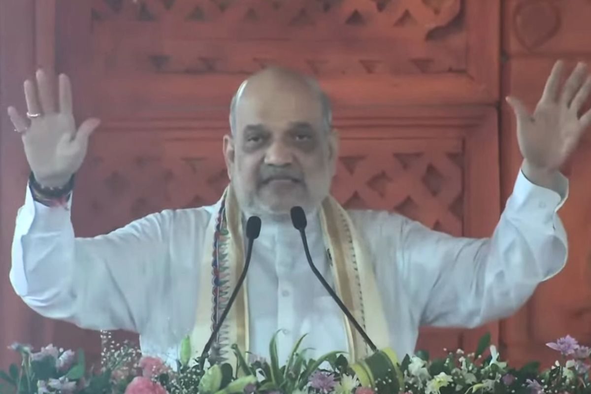 क-एक पाई का हिसाब, बेटा हूं बनिए का... सीतामढ़ी से गरजे गृहमंत्री अमित शाह