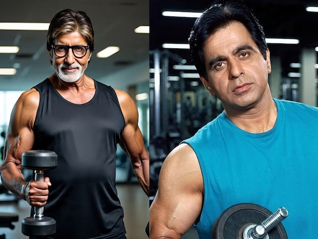 AI ने बनाया अमिताभ बच्चन से लेकर ऋषि कपूर तक का बॉडी ब‍िल्‍डर अवतार, देखें