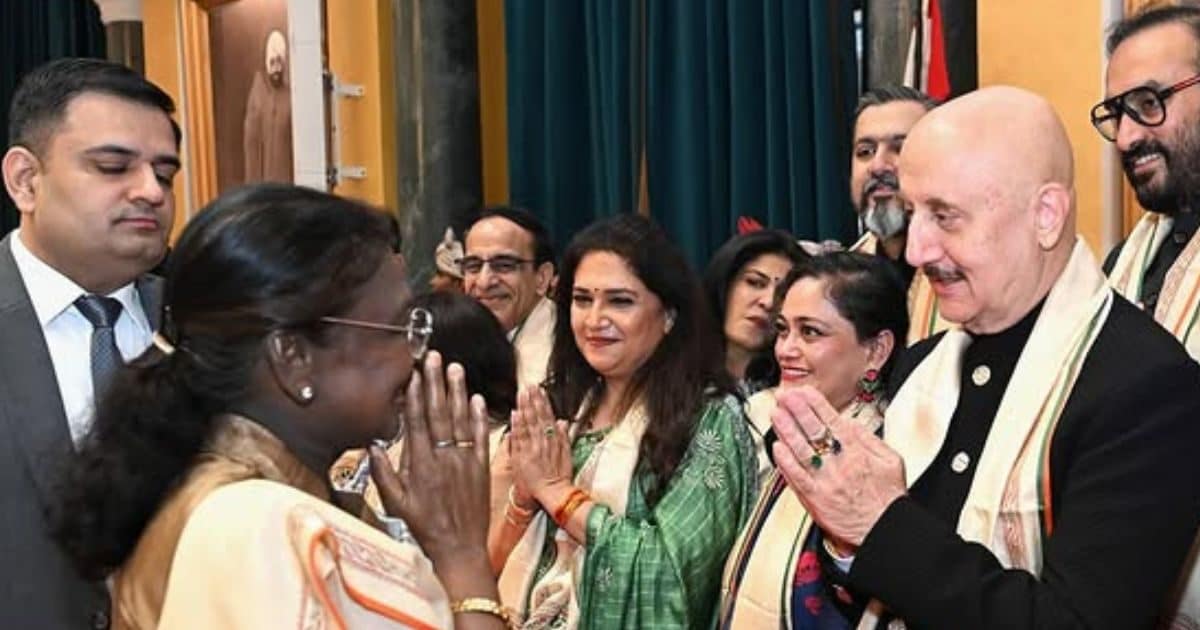 Special meeting with President Draupadi Murmu, Anupam Kher, who got honored, fans said- ‘You are a role model …’