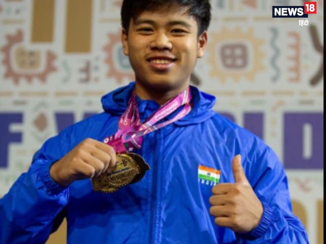 Weightlifters Ajay Babu and Bedbrata's record -breaking performance, gold won Weightlifters Ajay Babu and Bedbrata's record -breaking performance, gold won