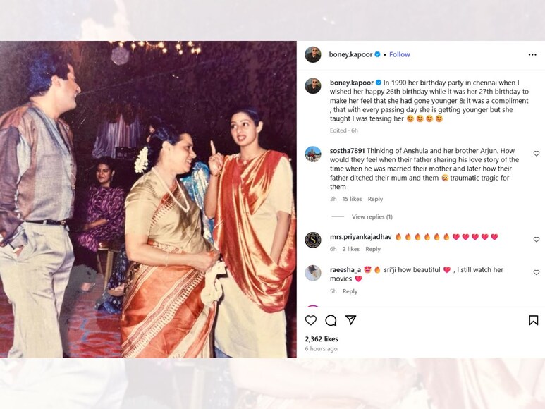 Sridevi 62nd Birth Anniversary, Sridevi, Boney Kapoor, Boney Kapoor Pens 2 Note with Rare Pic of Sridevi, Boney Kapoor Still Likes Sridevi at 26, Boney Kapoor Undying Love for Sridevi, Sridevi's 62nd Jubilee, Sridevi, Boney Kapoor, Boney Kapoor wrote 2 notes with a rare picture of Sridevi, Boney Kapoor, Boney Kapoor's unwavering love for Sridevi Sridevi 62nd Birth Anniversary, Sridevi, Boney Kapoor, Boney Kapoor Pens 2 Note with Rare Pic of Sridevi, Boney Kapoor Still Likes Sridevi at 26, Boney Kapoor Undying Love for Sridevi, Sridevi's 62nd Jubilee, Sridevi, Boney Kapoor, Boney Kapoor wrote 2 notes with a rare picture of Sridevi, Boney Kapoor, Boney Kapoor's unwavering love for Sridevi