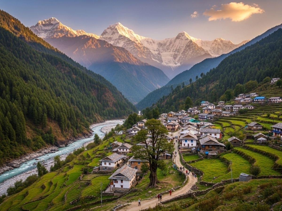 Uttarakhand Hidden and Beautiful Village Dharali | If you go to Uttarakhand, definitely do Dharli village 3
