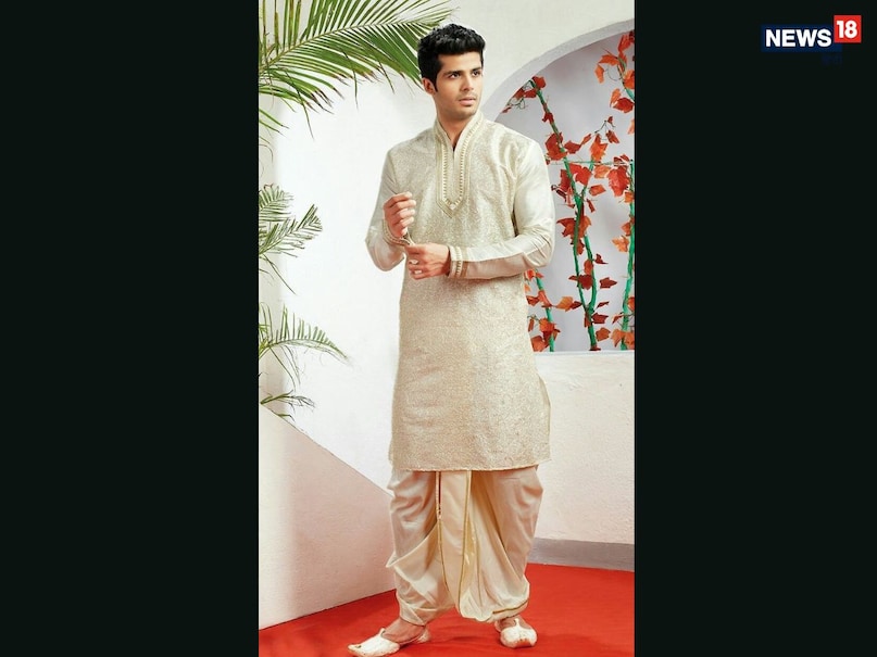 Festive Dhoti Styling: Dhoti is a new swag! From Ganesh festival to Diwali-Dussehra, try this styling, everyone's eyes will stop 10