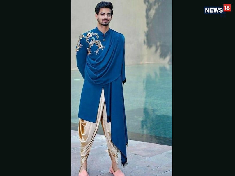 Festive Dhoti Styling: Dhoti is a new swag! From Ganesh festival to Diwali-Dussehra, try this styling, everyone's eyes will stop 3