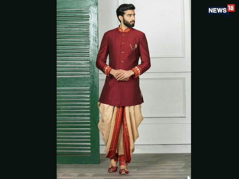 Festive Dhoti Styling: Dhoti is a new swag! From Ganesh festival to Diwali-Dussehra, try this styling, everyone's eyes will stop 4