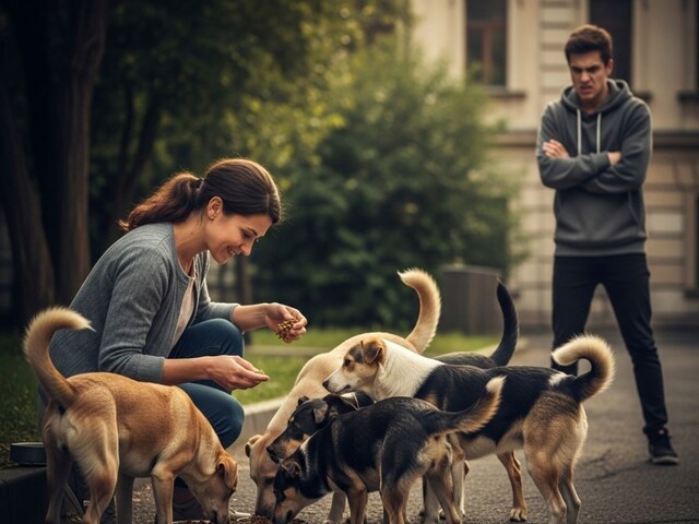 कुत्तों के लिए फीडिंग जोन तय, कहीं भी खाना खिलाना बैन, कमेटी सुलझाएगी झगड़ा